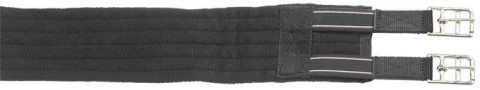 Sattelgurt Textil elastisch lang schwarz BUSSE