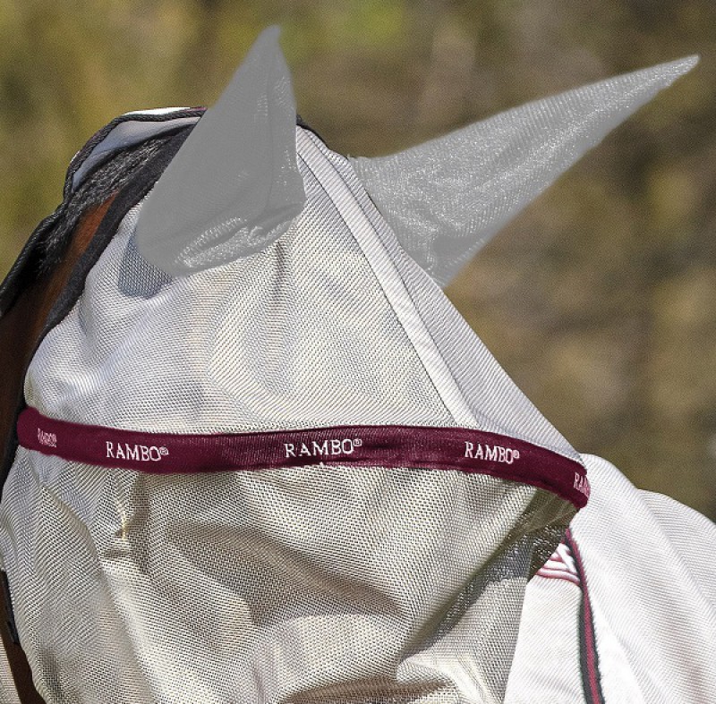 Horseware Rambo Fliegenmaske Plus Vamoose Ohren Fliegenschutz Nüsternschutz 